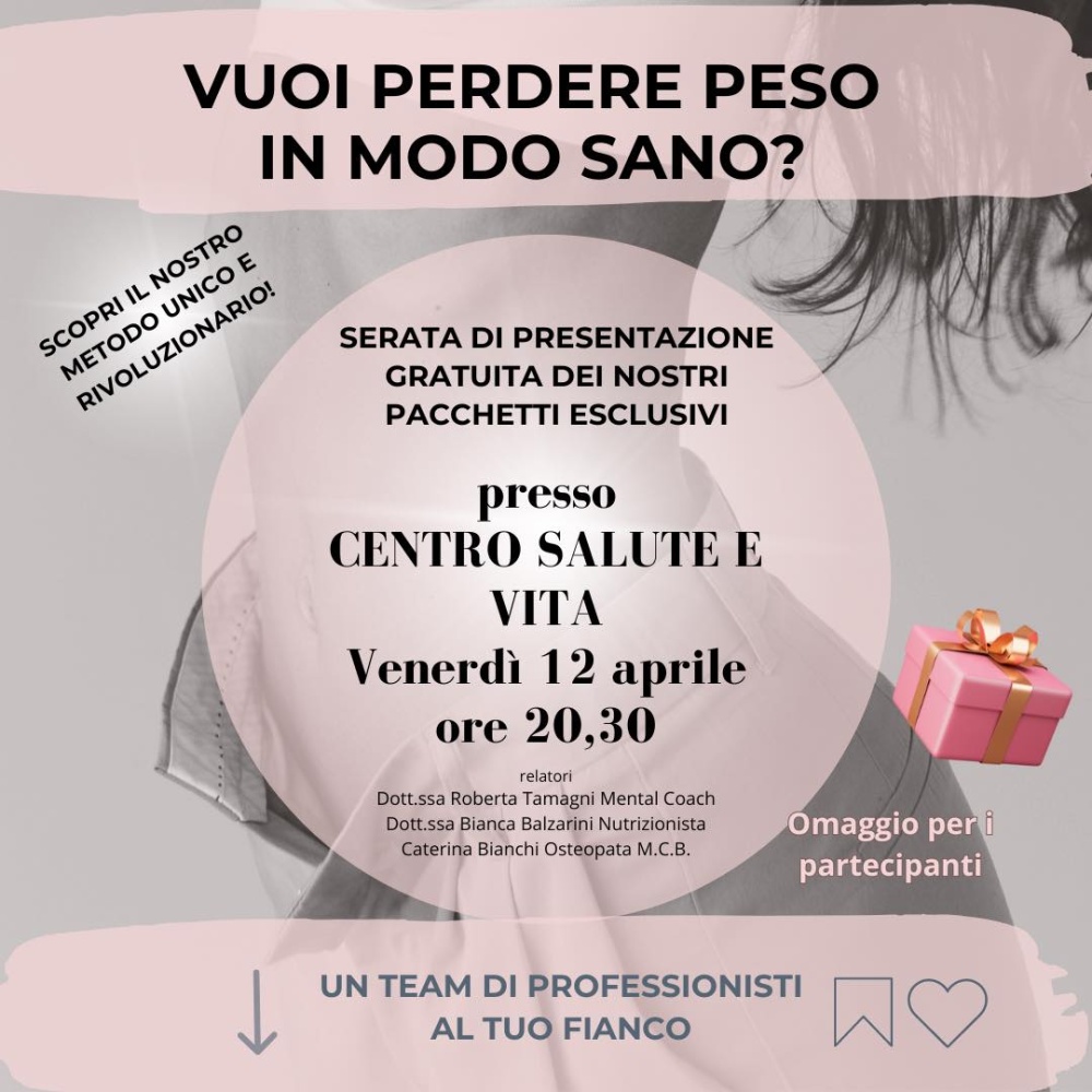 SERATA DI PRESENTAZIONE GRATUITA DEI NOSTRI PACCHETTI ESCLUSIVI