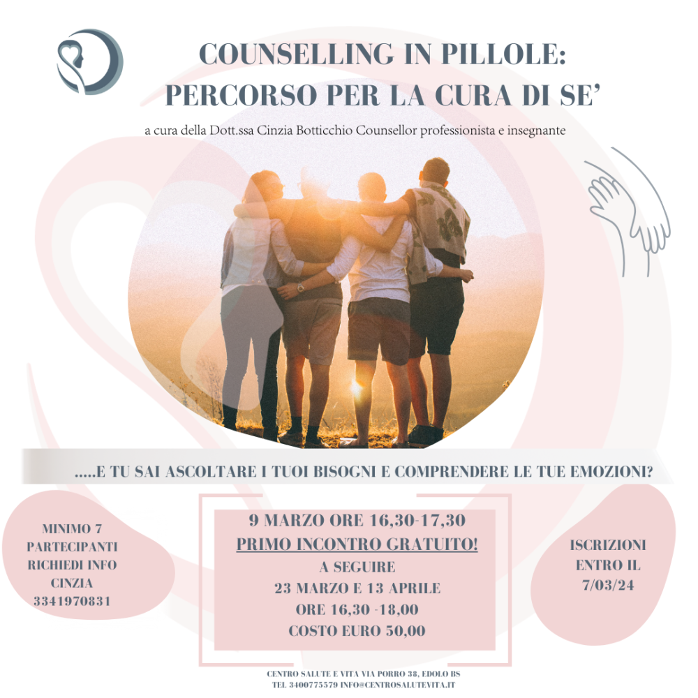 Counselling in pillole